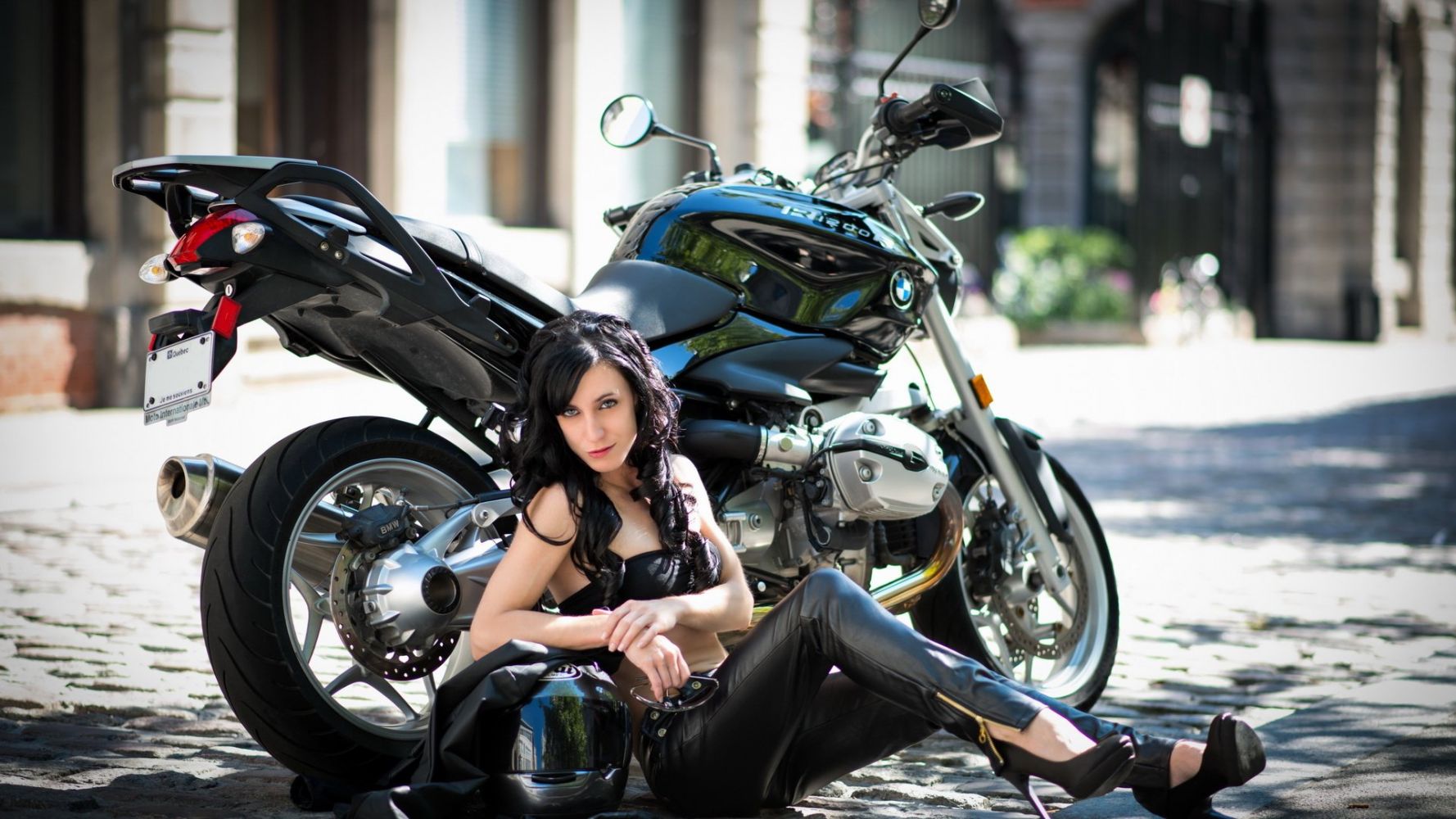 European women on bikes in Cuttack