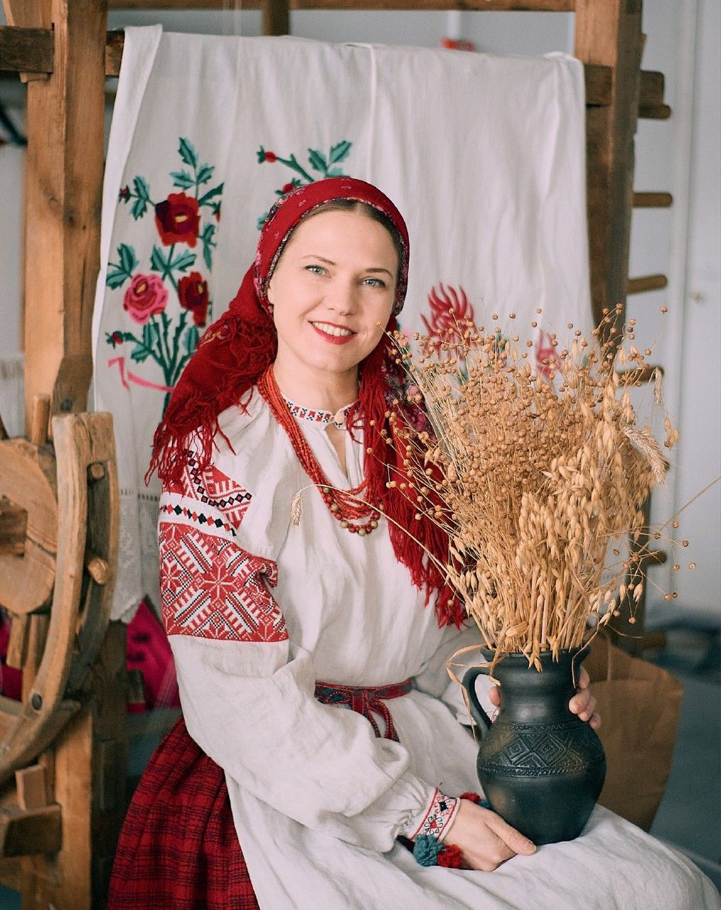 Women in Slavic costumes in Cuttack