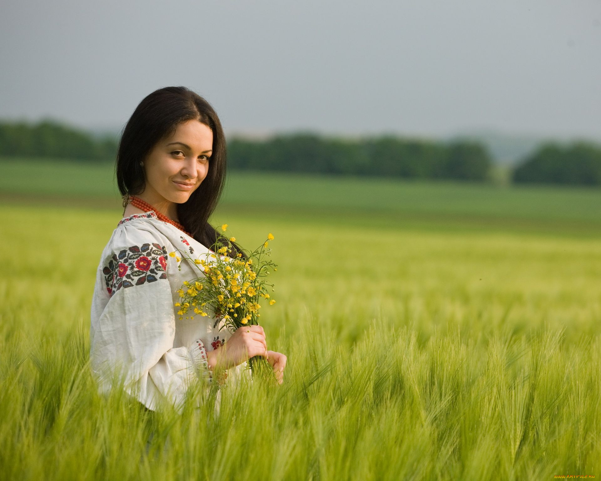 Women in Slavic costumes in Cuttack