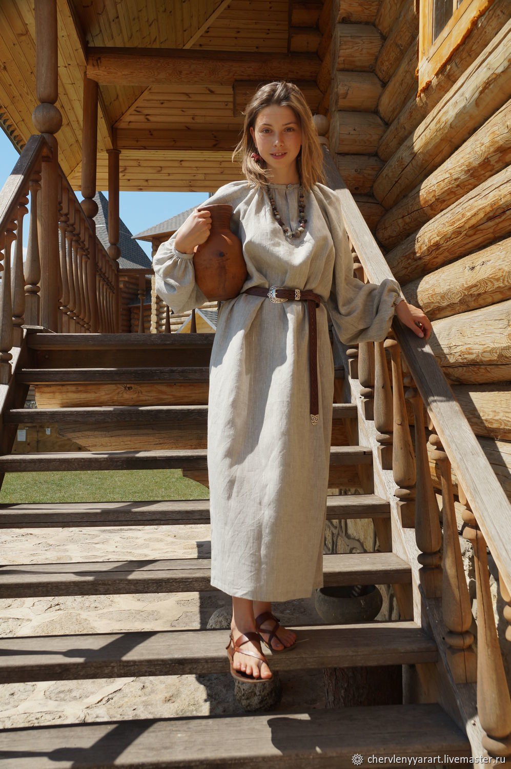 Girls in Slavic costumes in Cuttack