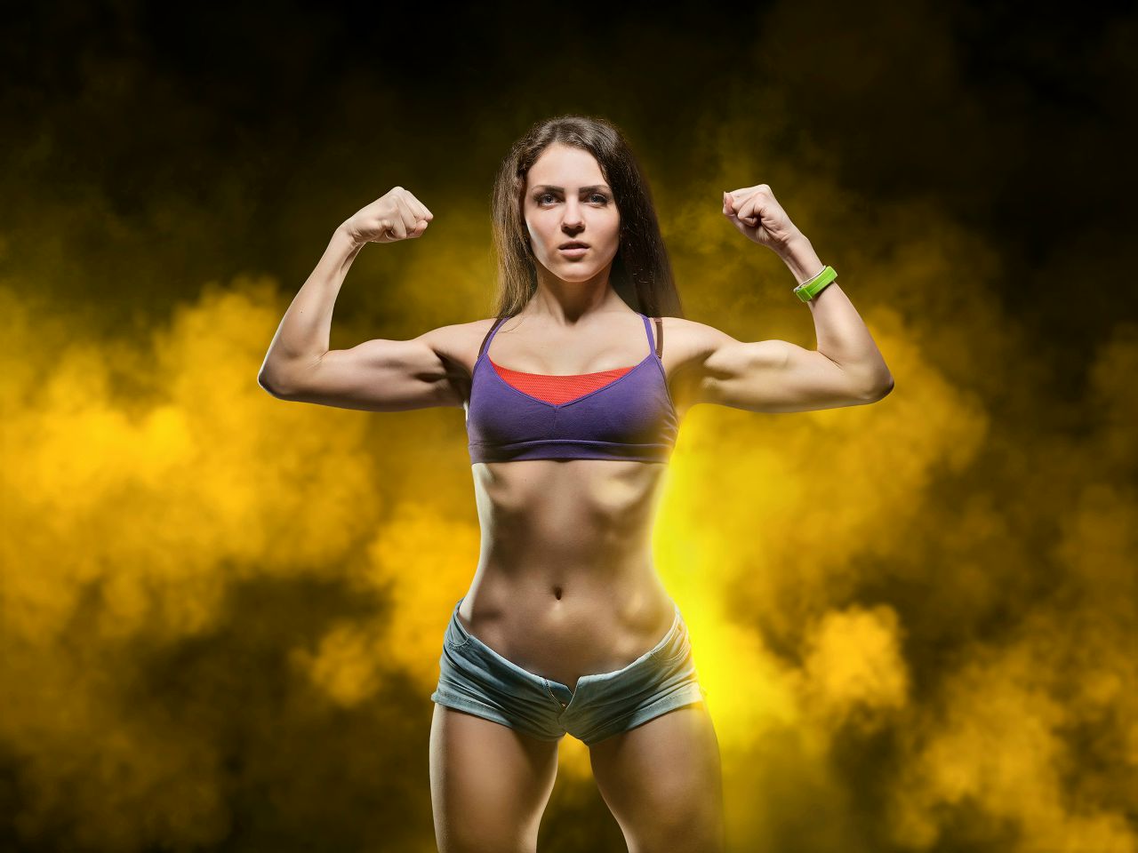 Athletic girls in Cuttack